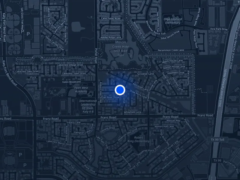 Map of 2146 Berkshire Elm Street, Katy