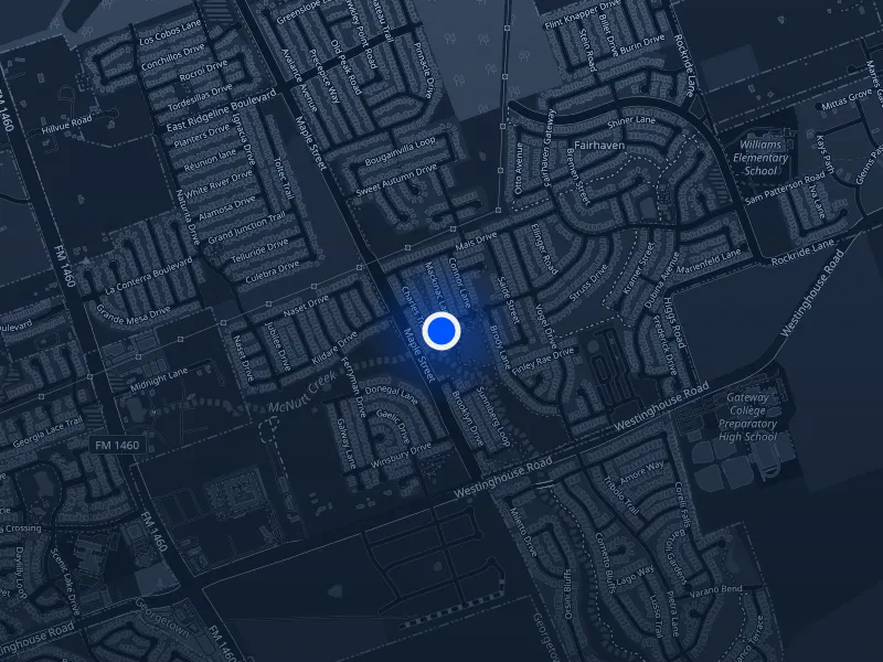 Map of 709 Iron Bridge RD, Georgetown