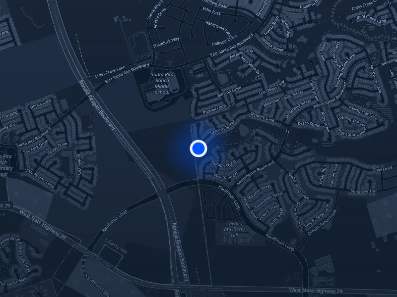 Map of 413 Serpens ST, Georgetown