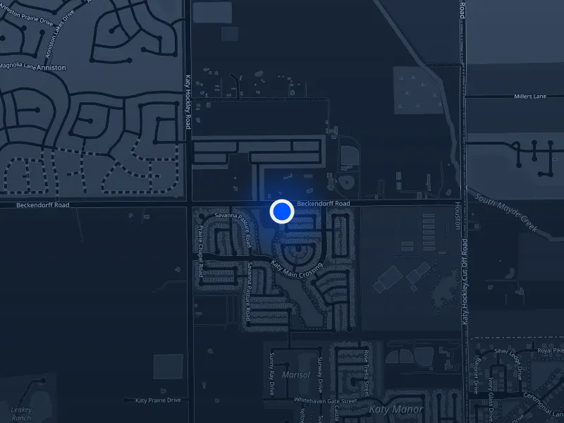 Map of 5935 Waggoner Ranch Trail, Katy